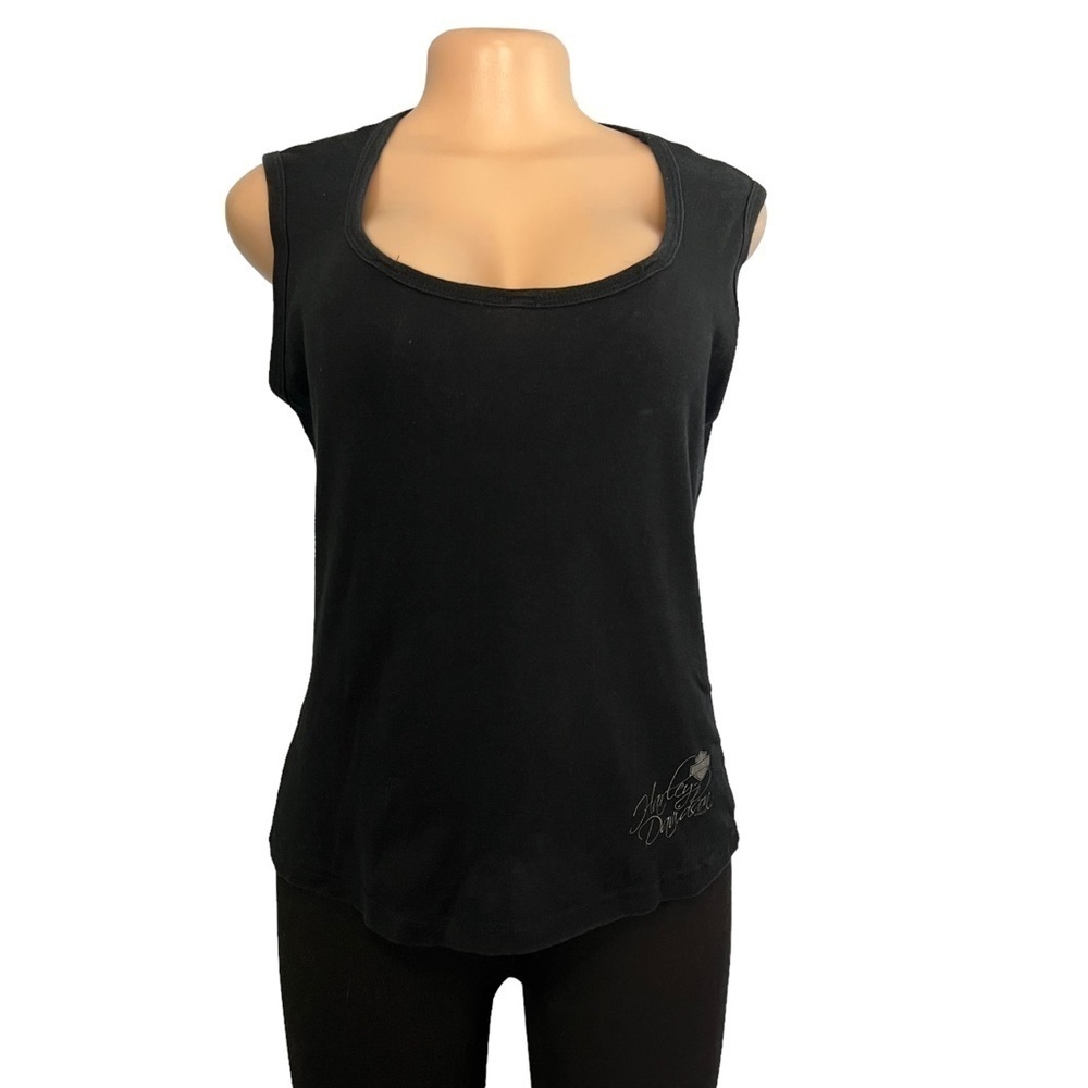 3/$30 ☀️ Harley Davidson Daytona Beach Florida Black Tank Top